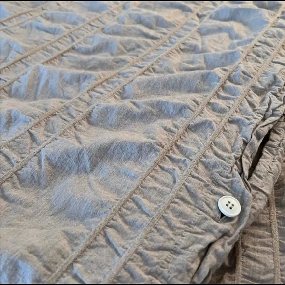 Parachute Light Gray Duvet Cover - Picture 4 of 5